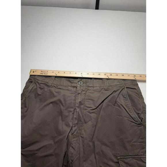 Vintage J.Crew Military Fleece Lined Cargo Pants 36x32 Utility Baggy Y2K - Picture 8 of 9